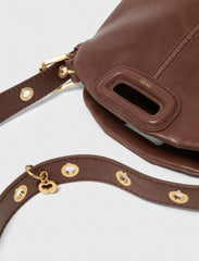 Maje Outlet / Miss M mini bag in vintage leather