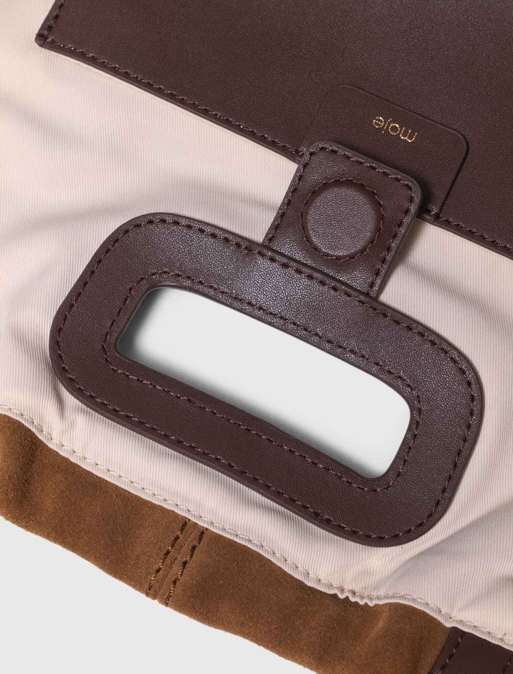 Maje New / Leather and suede Milpli tote bag