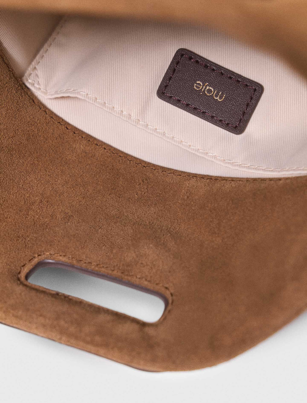 Maje Discount / Leather and suede Miss M Mini bag