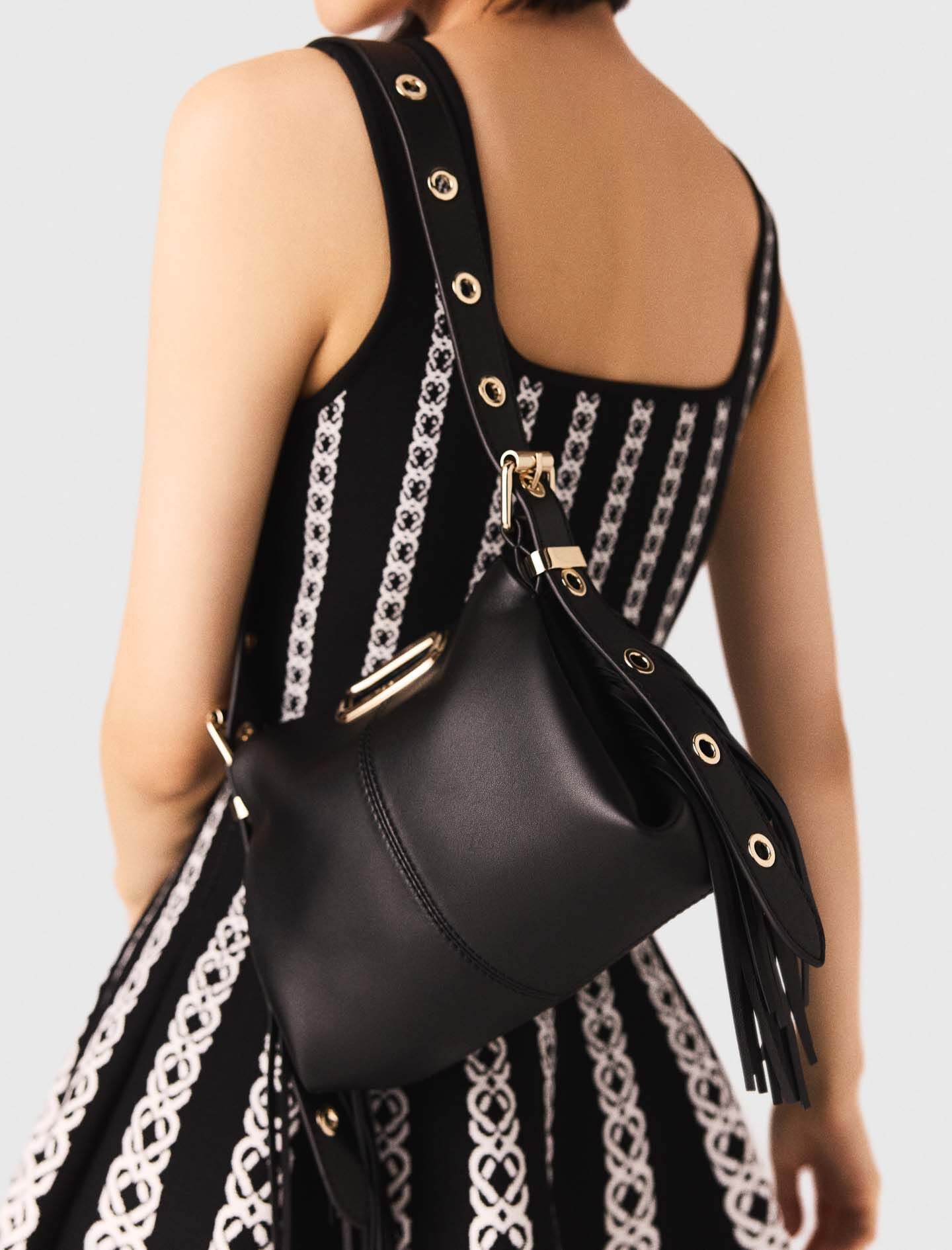 Maje Sale / Gold handle Miss M Mini bag