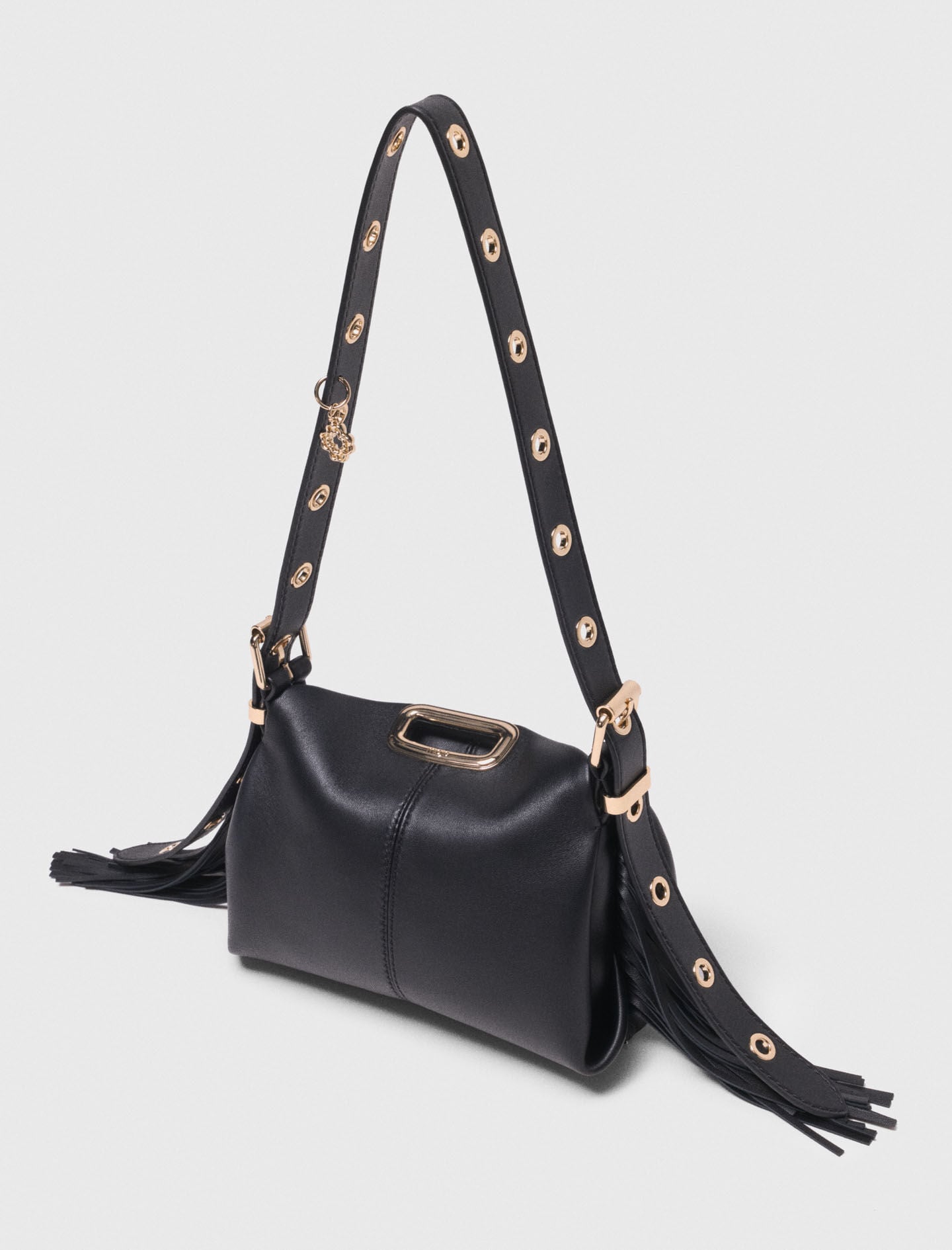 Maje Sale / Gold handle Miss M Mini bag