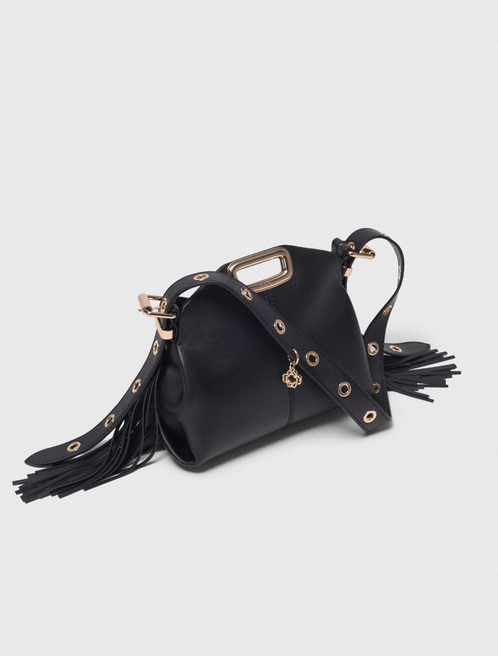 Maje Sale / Gold handle Miss M Mini bag