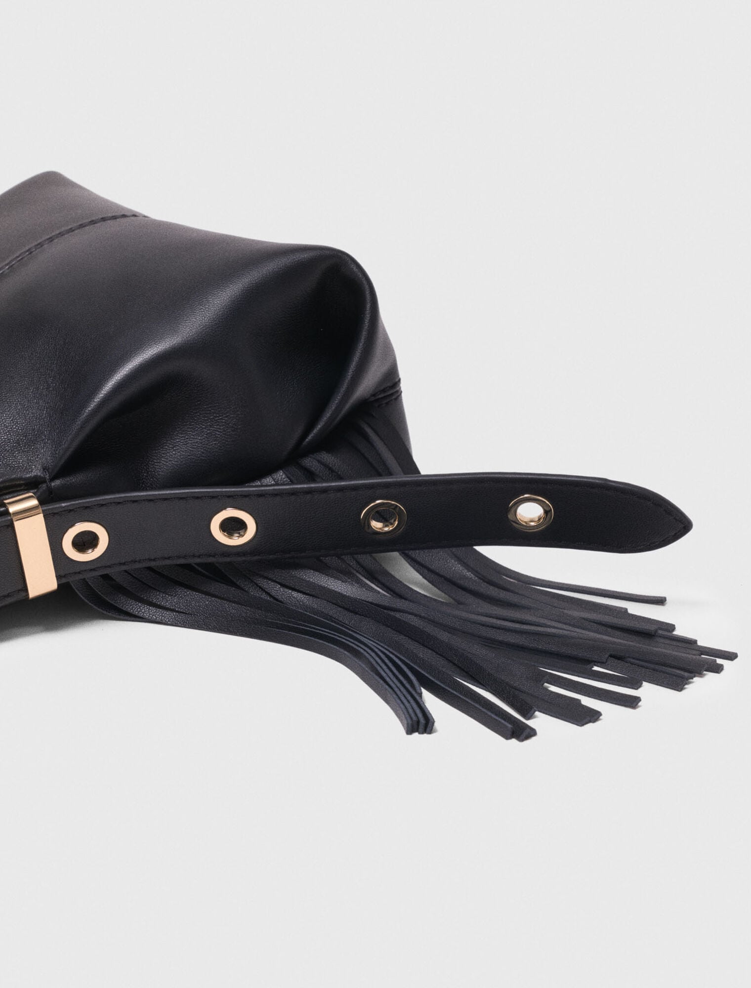 Maje Sale / Gold handle Miss M Mini bag