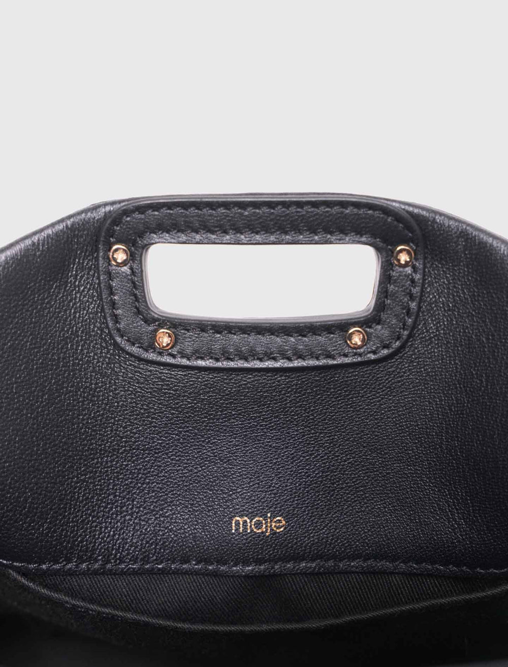 Maje Sale / Gold handle Miss M Mini bag