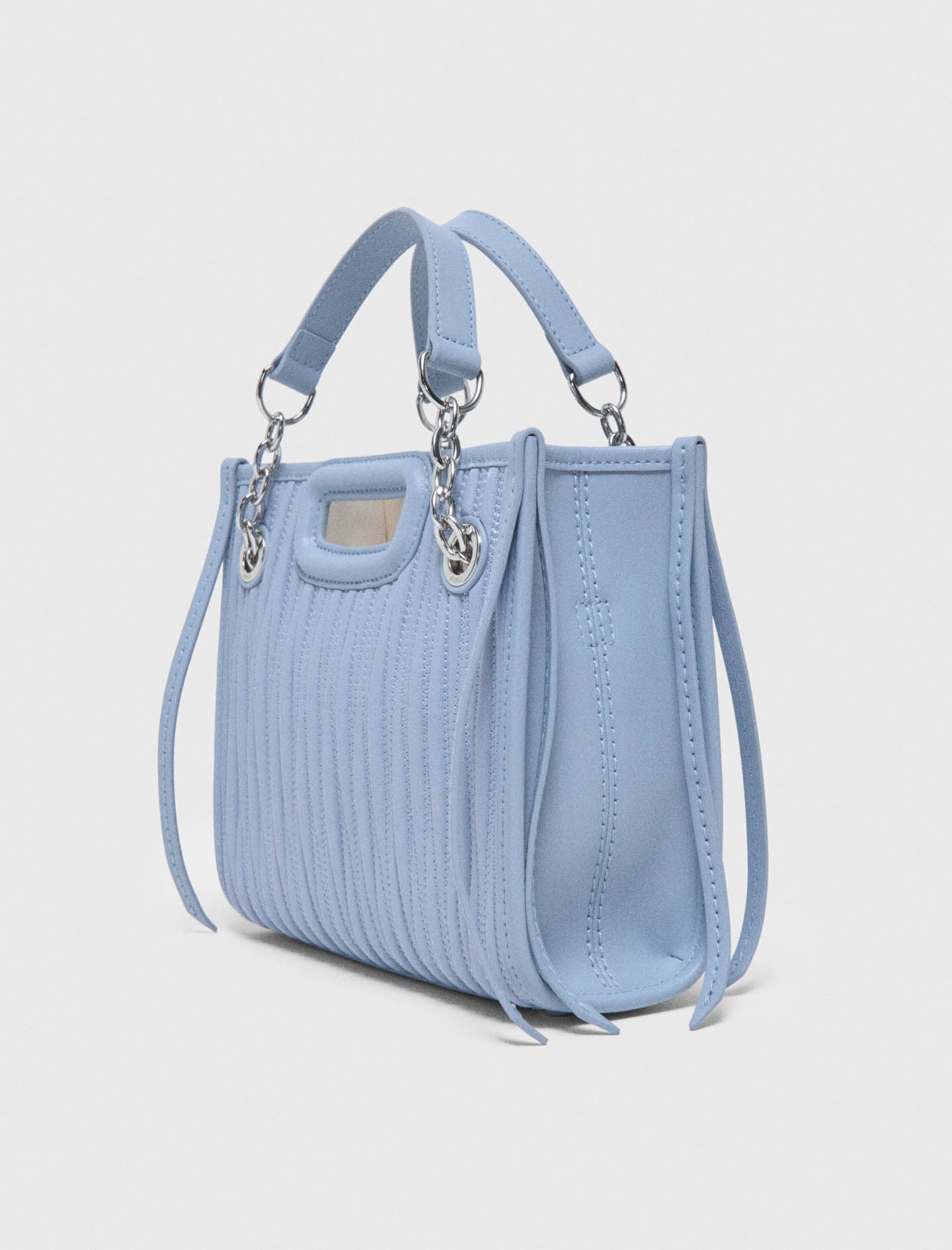 Maje On Sale / Mini quilted leather tote bag