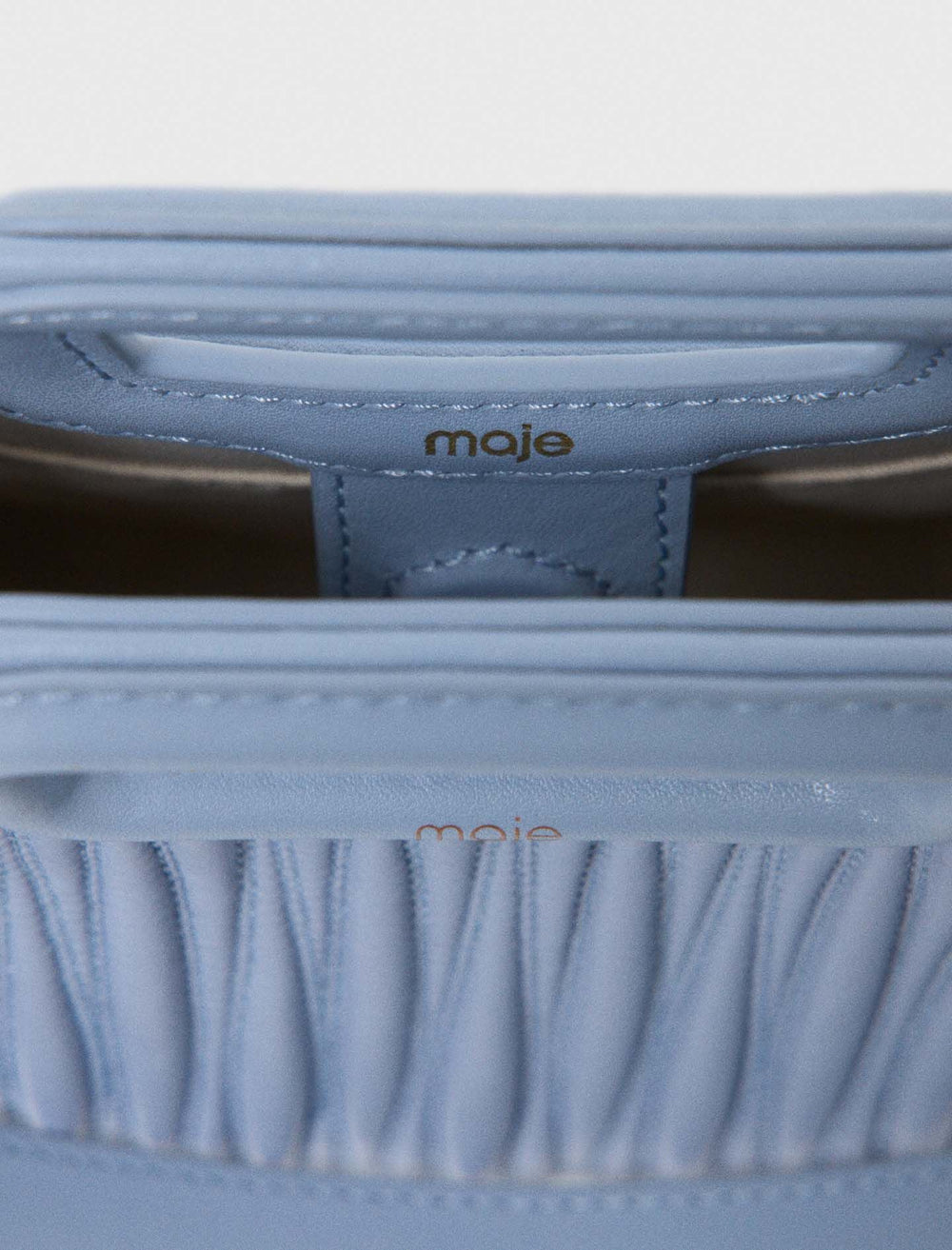 Maje On Sale / Mini quilted leather tote bag