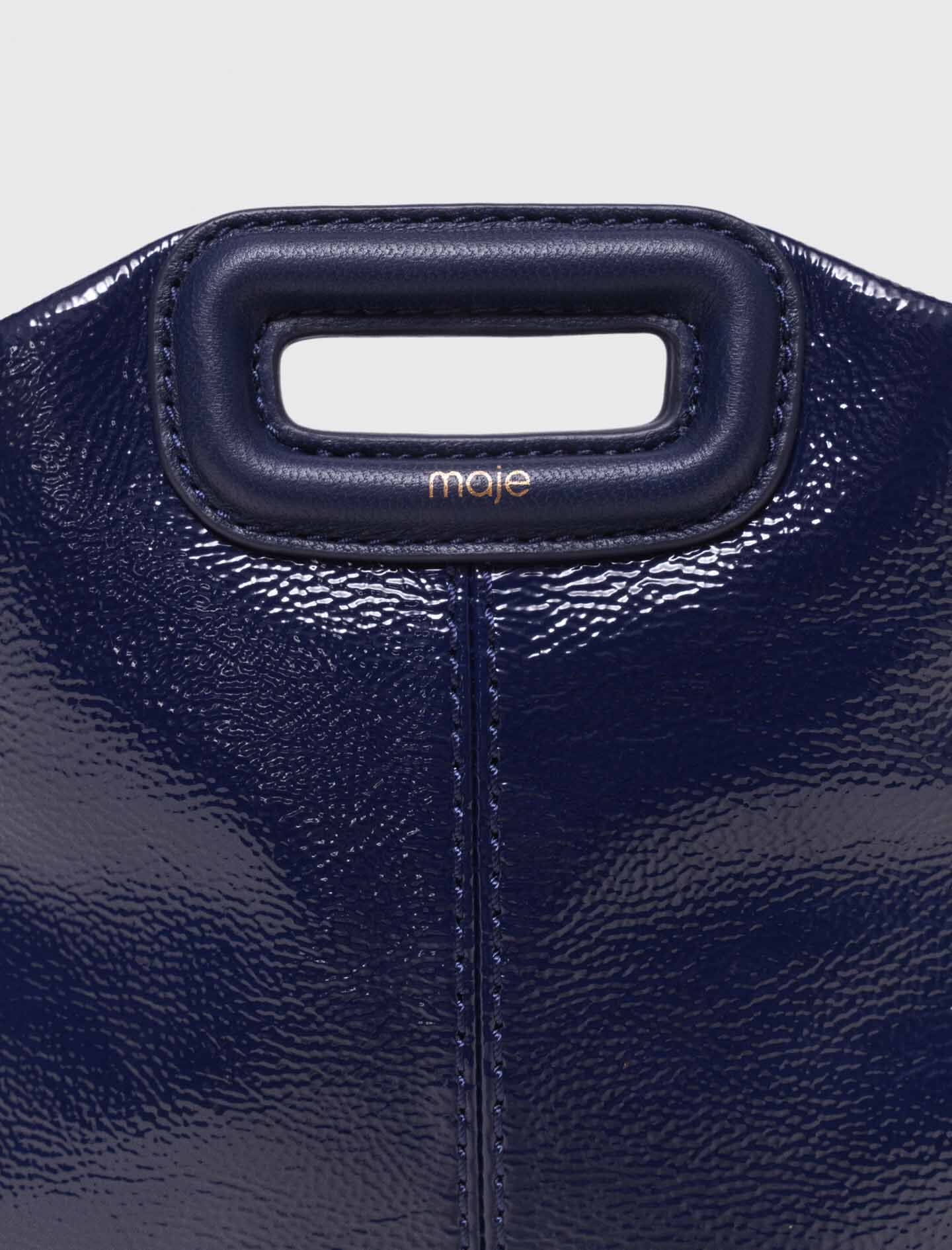 Maje Outlet / Naplak leather Miss M Mini bag