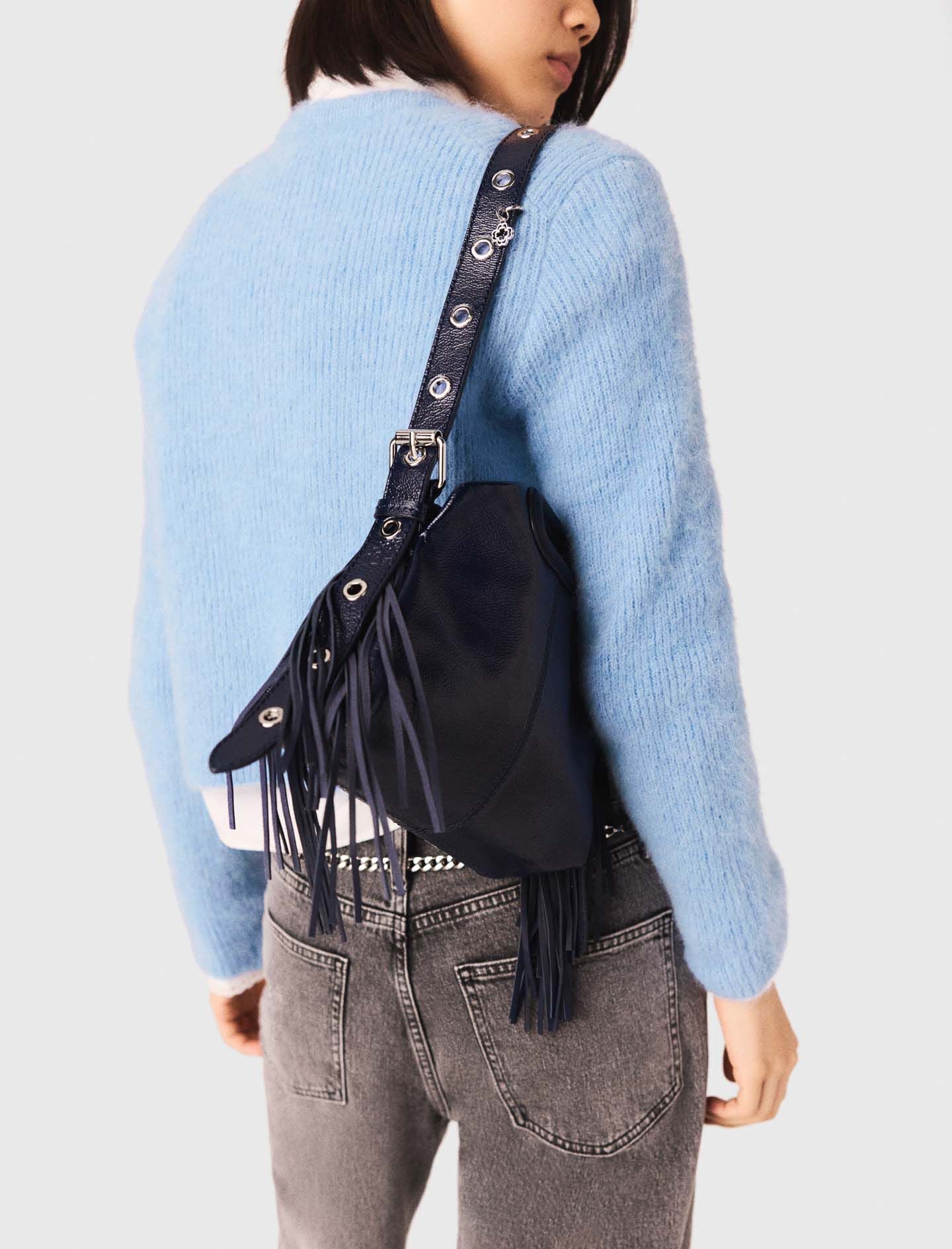 Maje Outlet / Naplak leather Miss M Mini bag