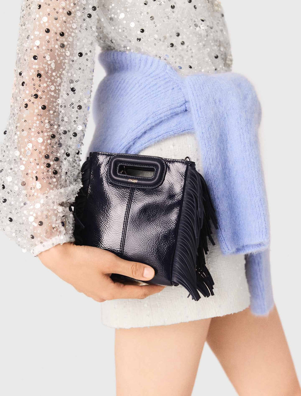 Maje New / Naplak leather M Mini bag