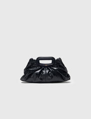 Maje Discount / Crackled leather Milpli mini Clutch