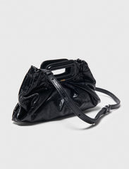 Maje Discount / Crackled leather Milpli mini Clutch