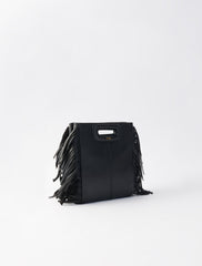 Maje Shop / Leather bag with chain strap