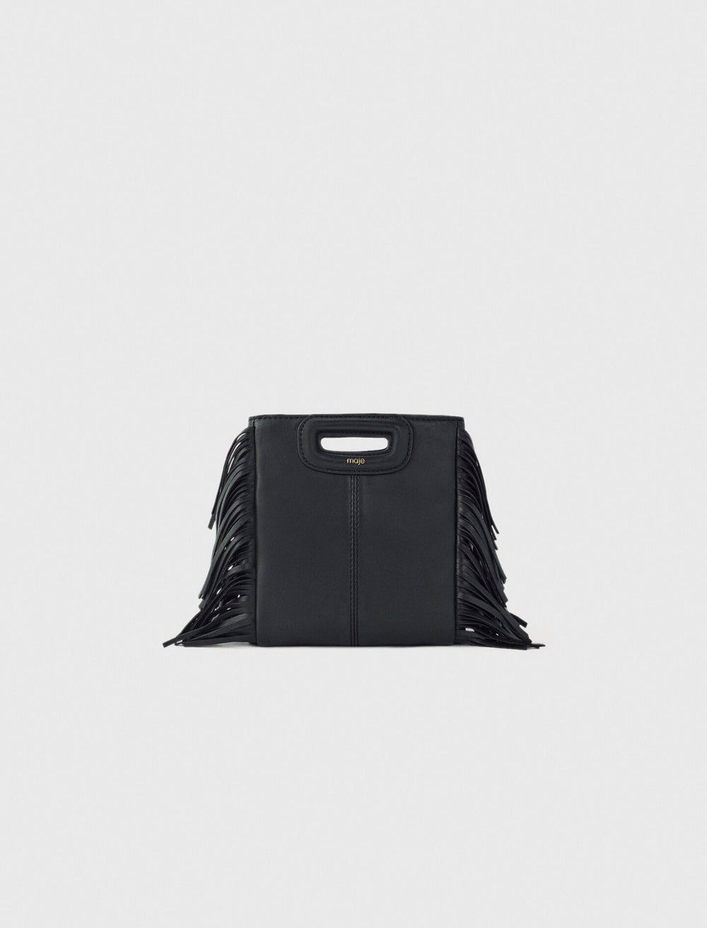 Maje Shop / Leather bag with chain strap