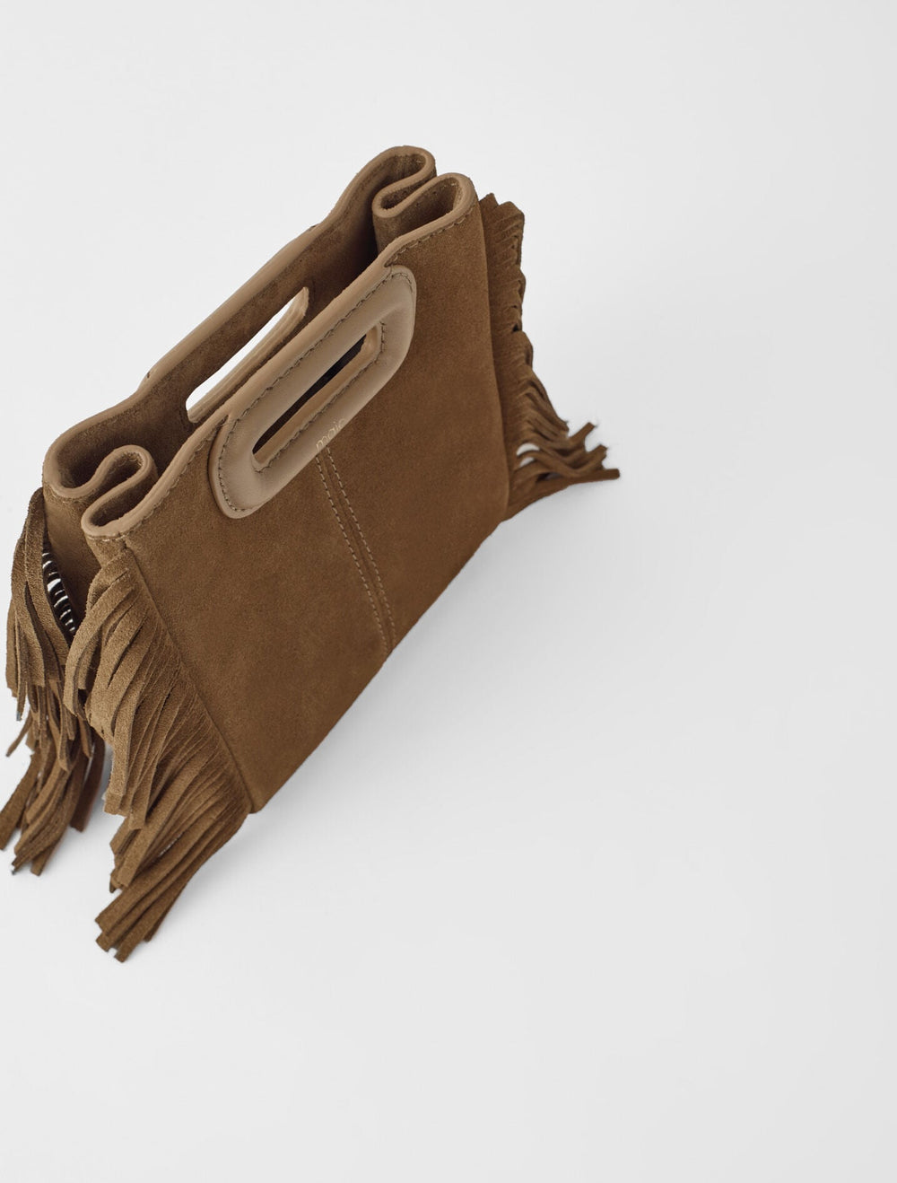 Maje New / M mini bag in suede leather