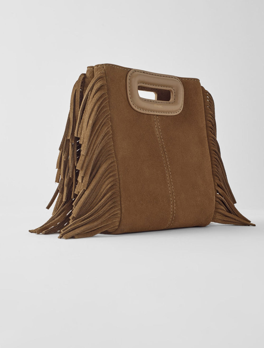 Maje New / M mini bag in suede leather