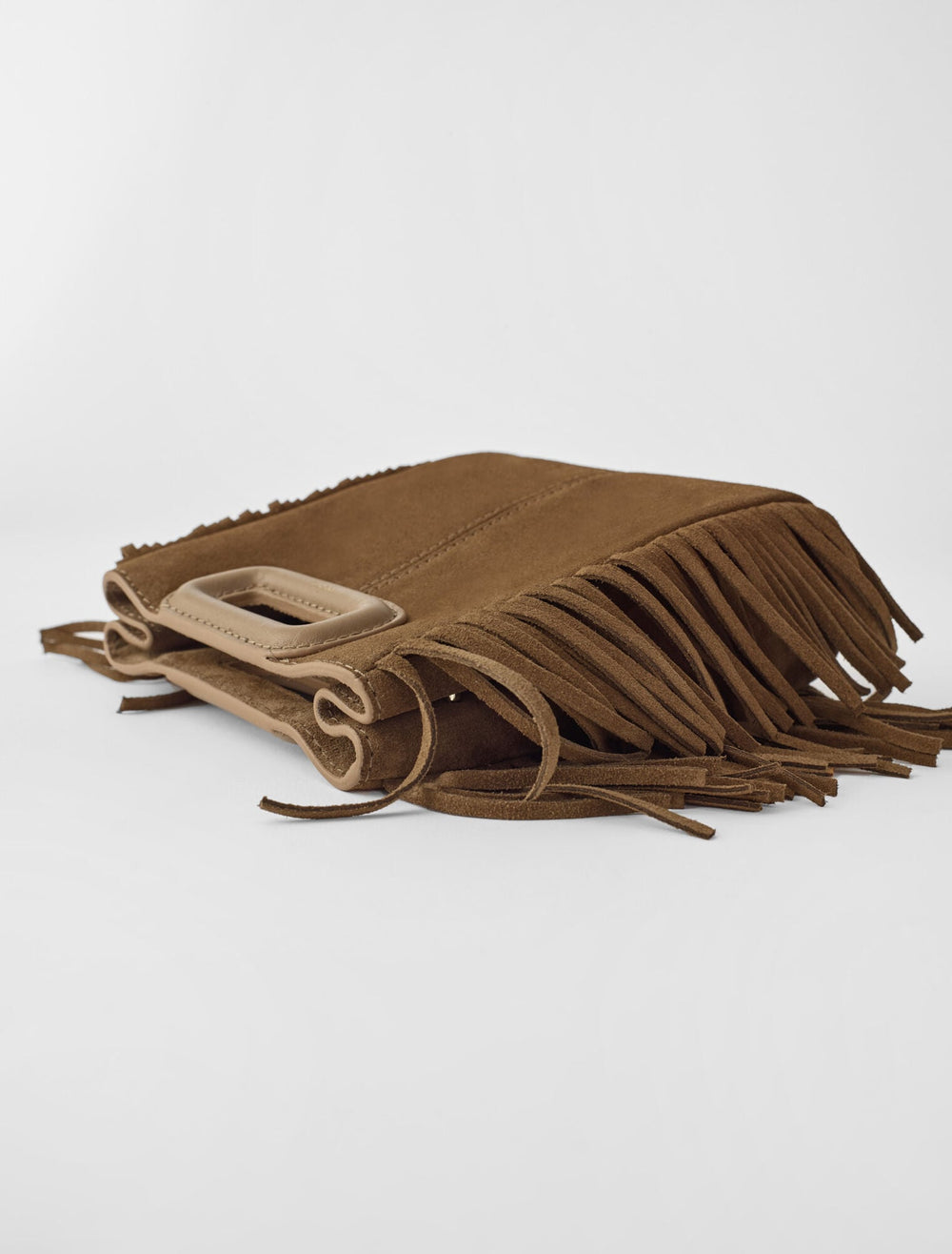 Maje New / M mini bag in suede leather