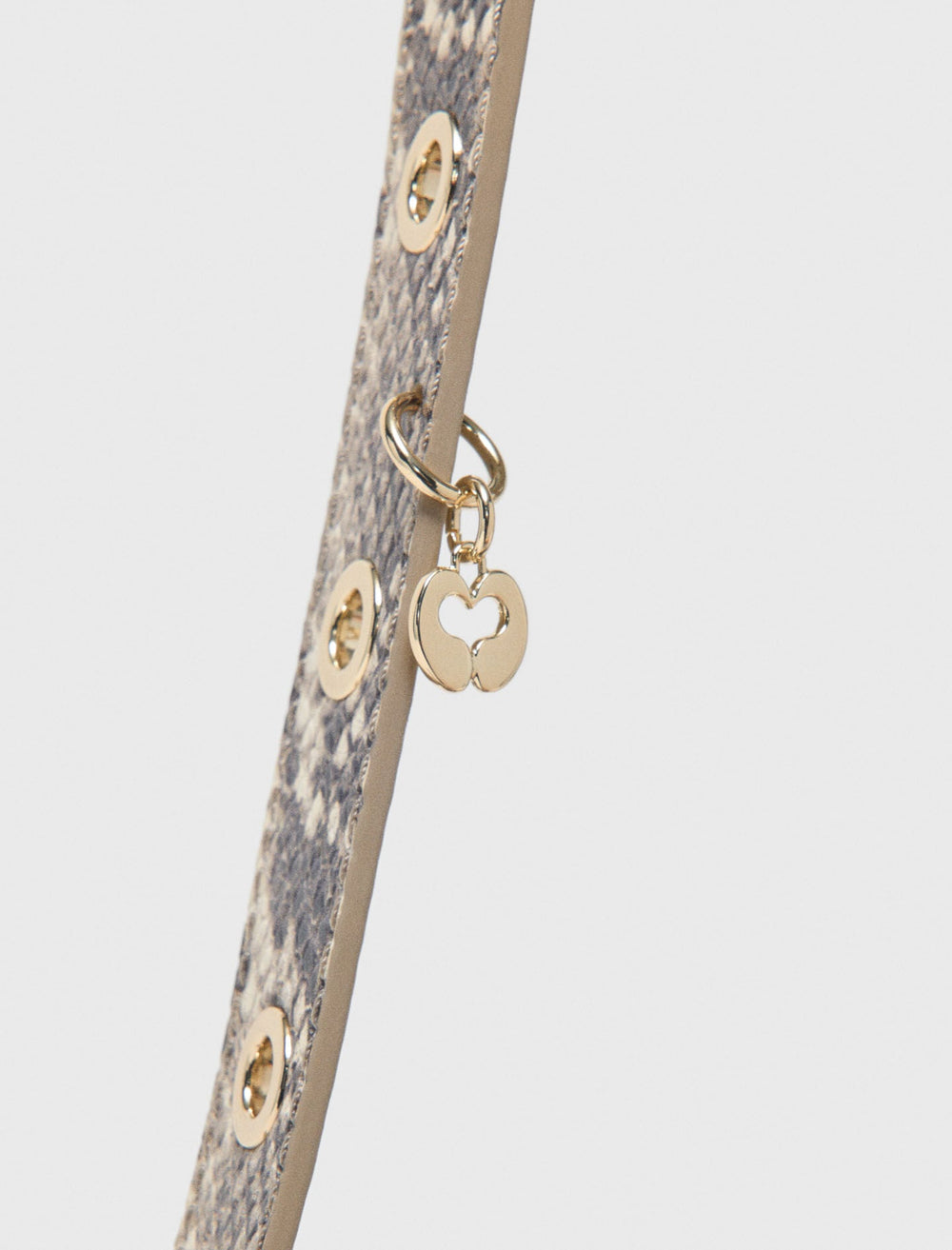 Maje Discount / Python-embossed Miss M mini bag