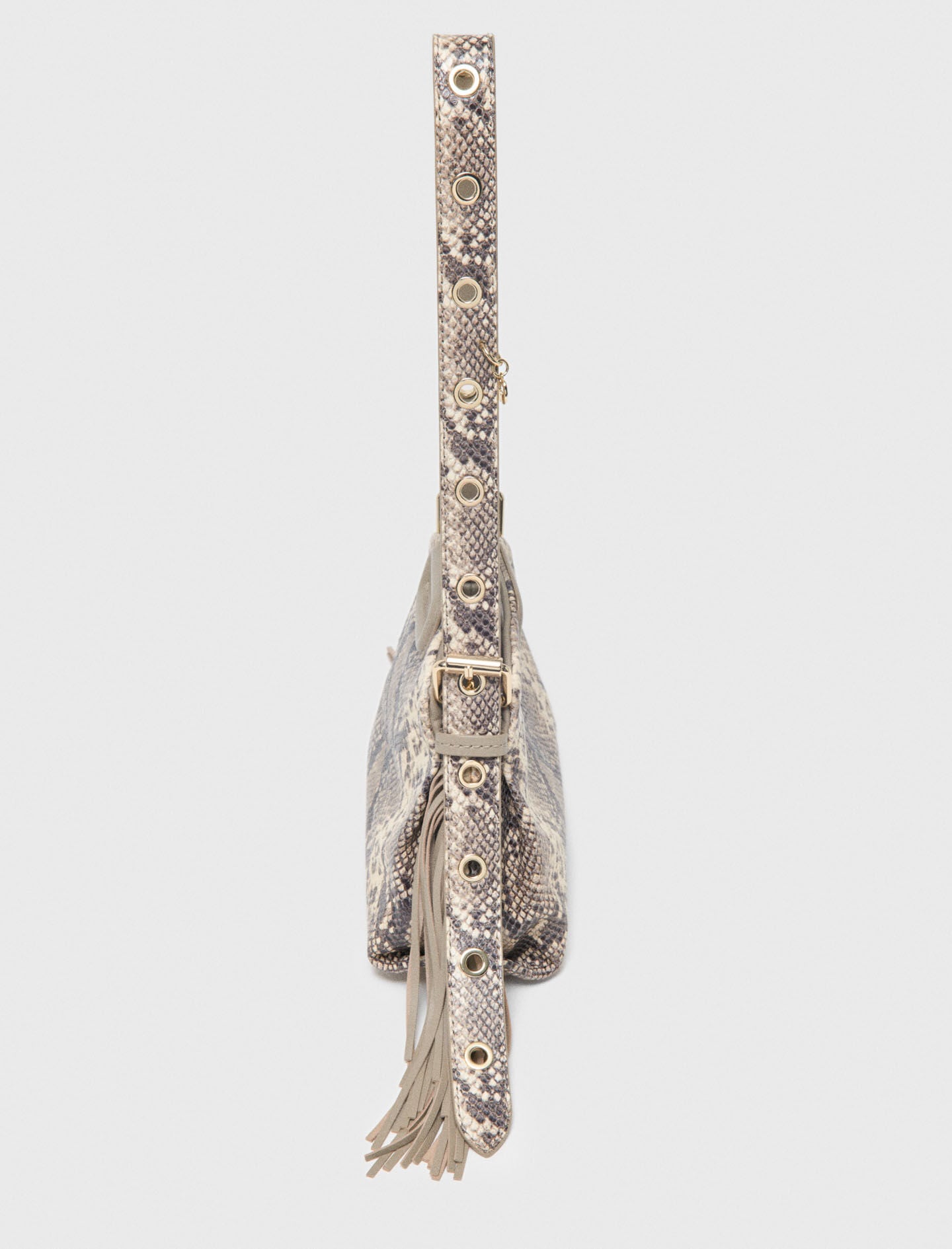Maje Discount / Python-embossed Miss M mini bag