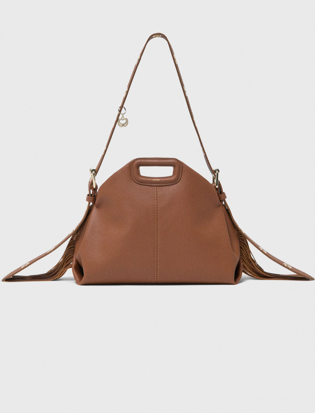 Maje Online / Grained leather Miss M bag