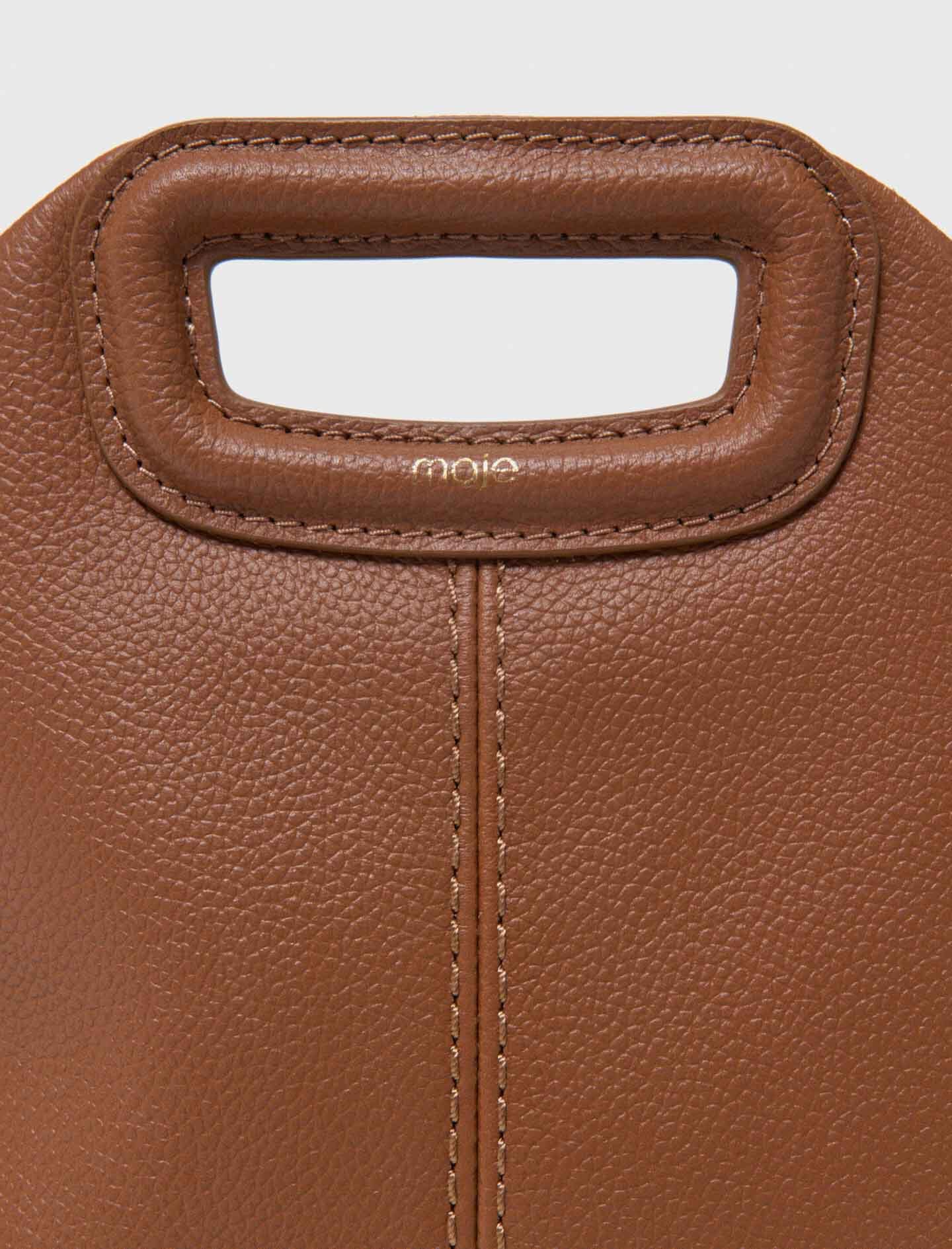 Maje Online / Grained leather Miss M bag