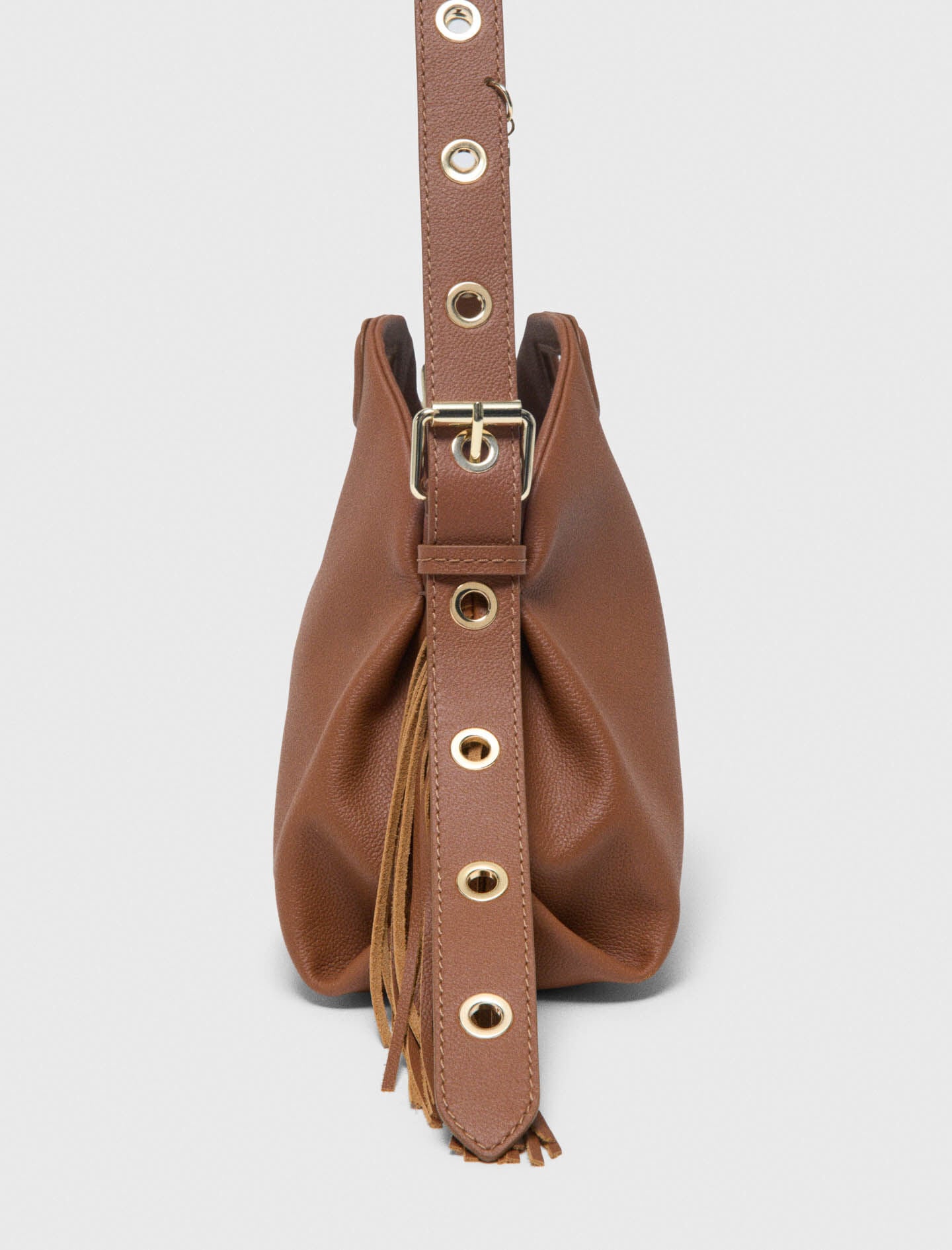 Maje Online / Grained leather Miss M bag