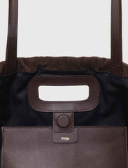 Maje Shop / Suede Milpli tote bag