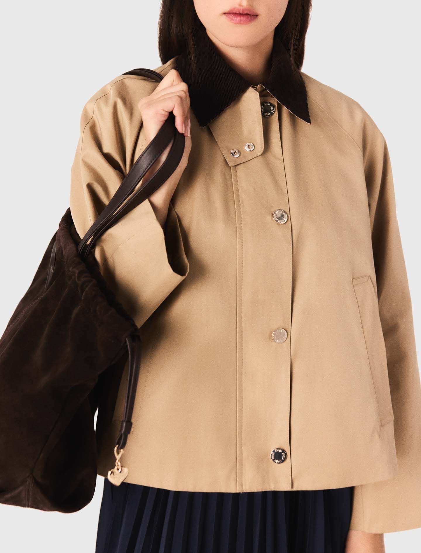 Maje Shop / Suede Milpli tote bag
