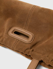Maje Sale / Suede Milpli Gazette bag