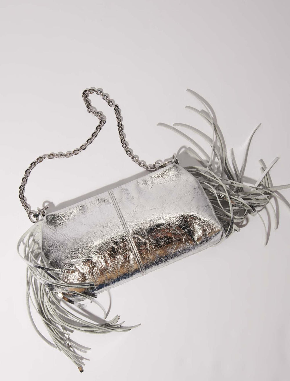 Maje Outlet / Miss M leather clutch bag