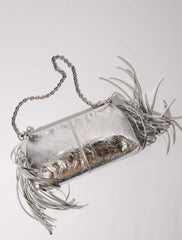 Maje Outlet / Miss M leather clutch bag