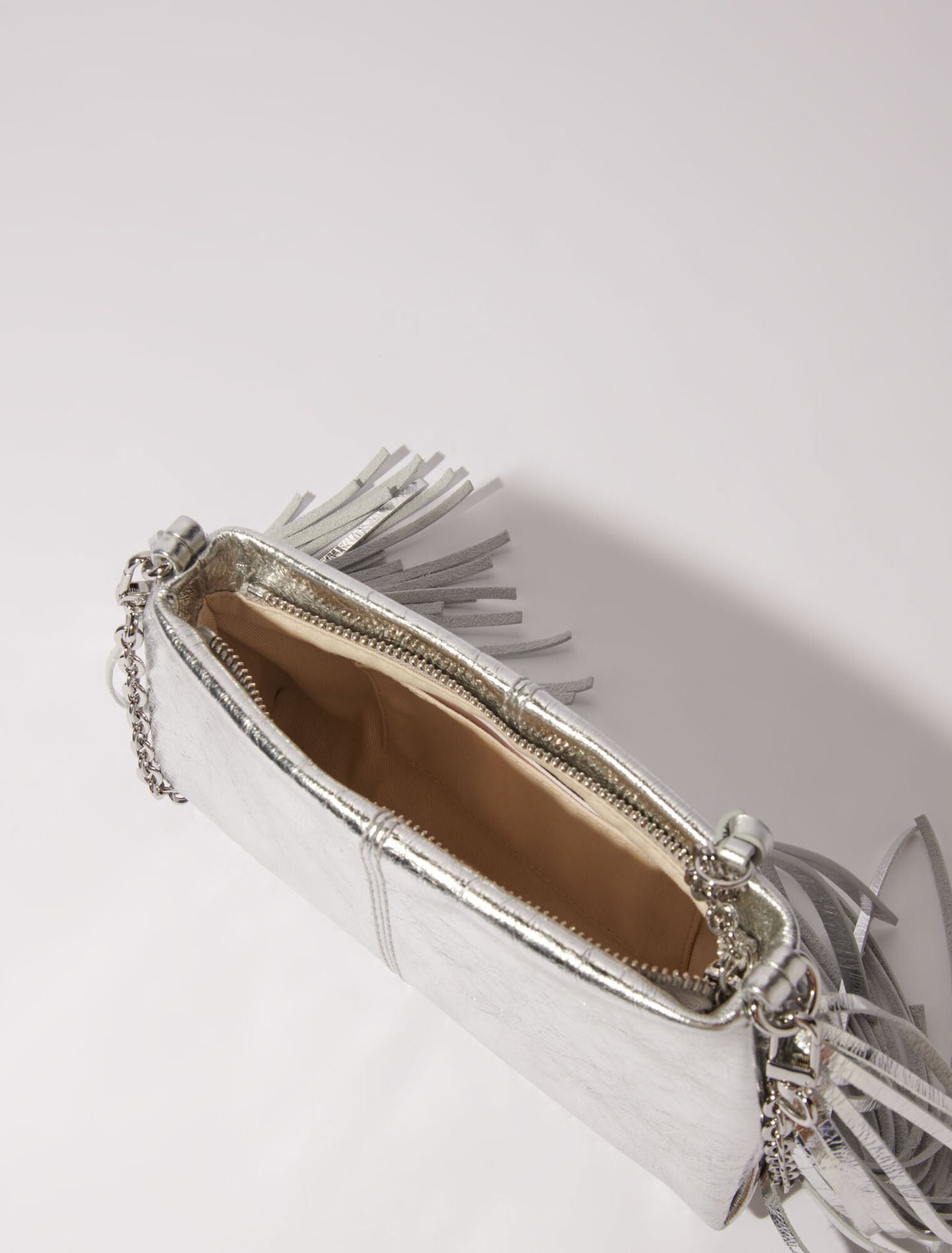 Maje Outlet / Miss M leather clutch bag