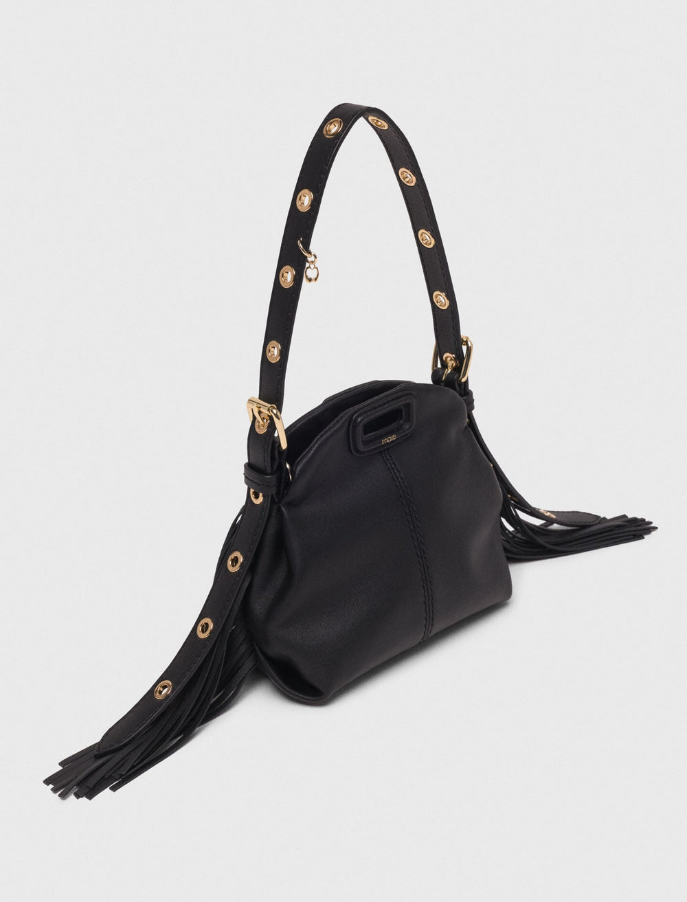 Maje Discount / Miss M micro leather bag