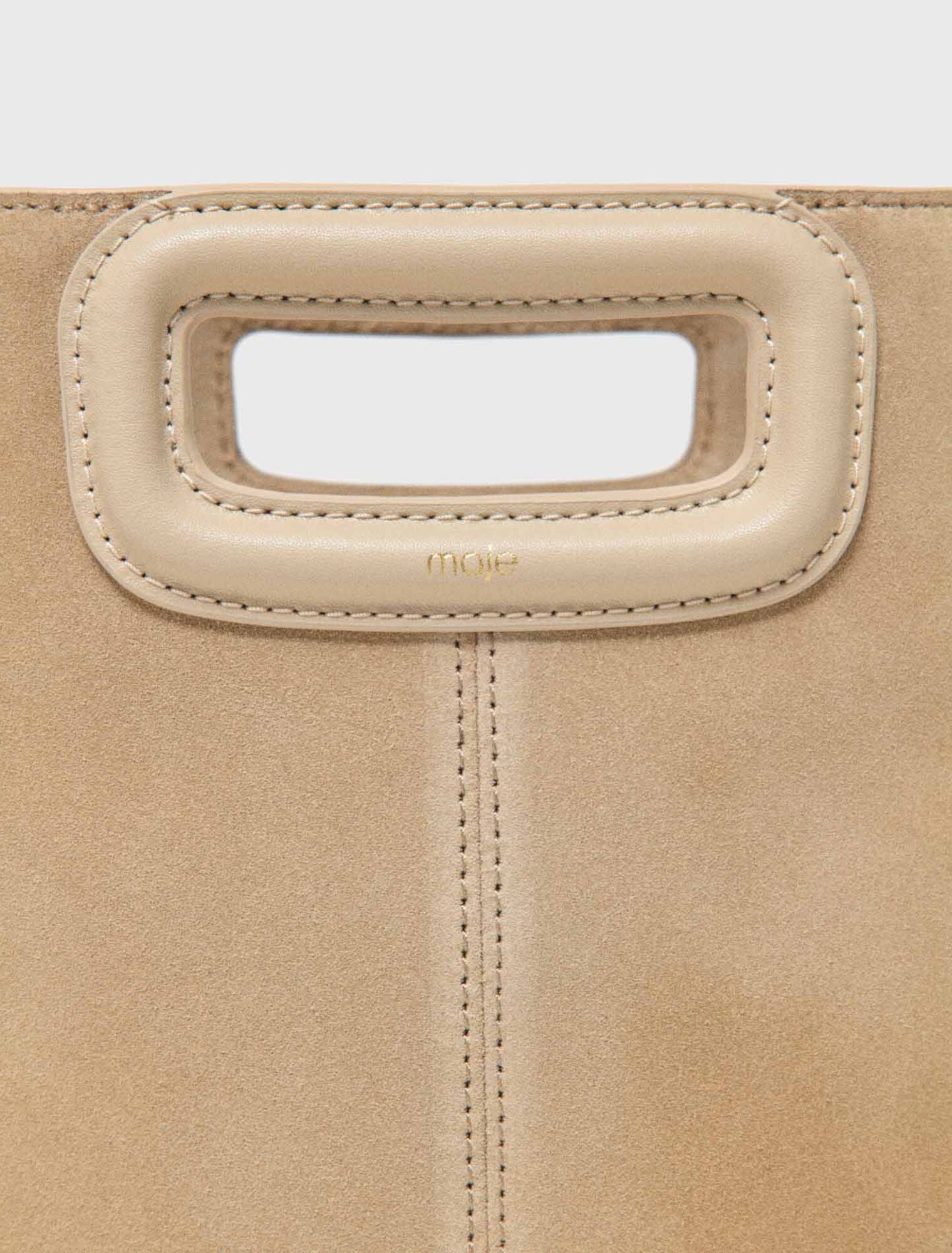 Maje Online / Suede M bag