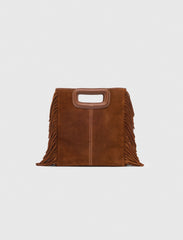 Maje Shop / Topstitched suede M bag
