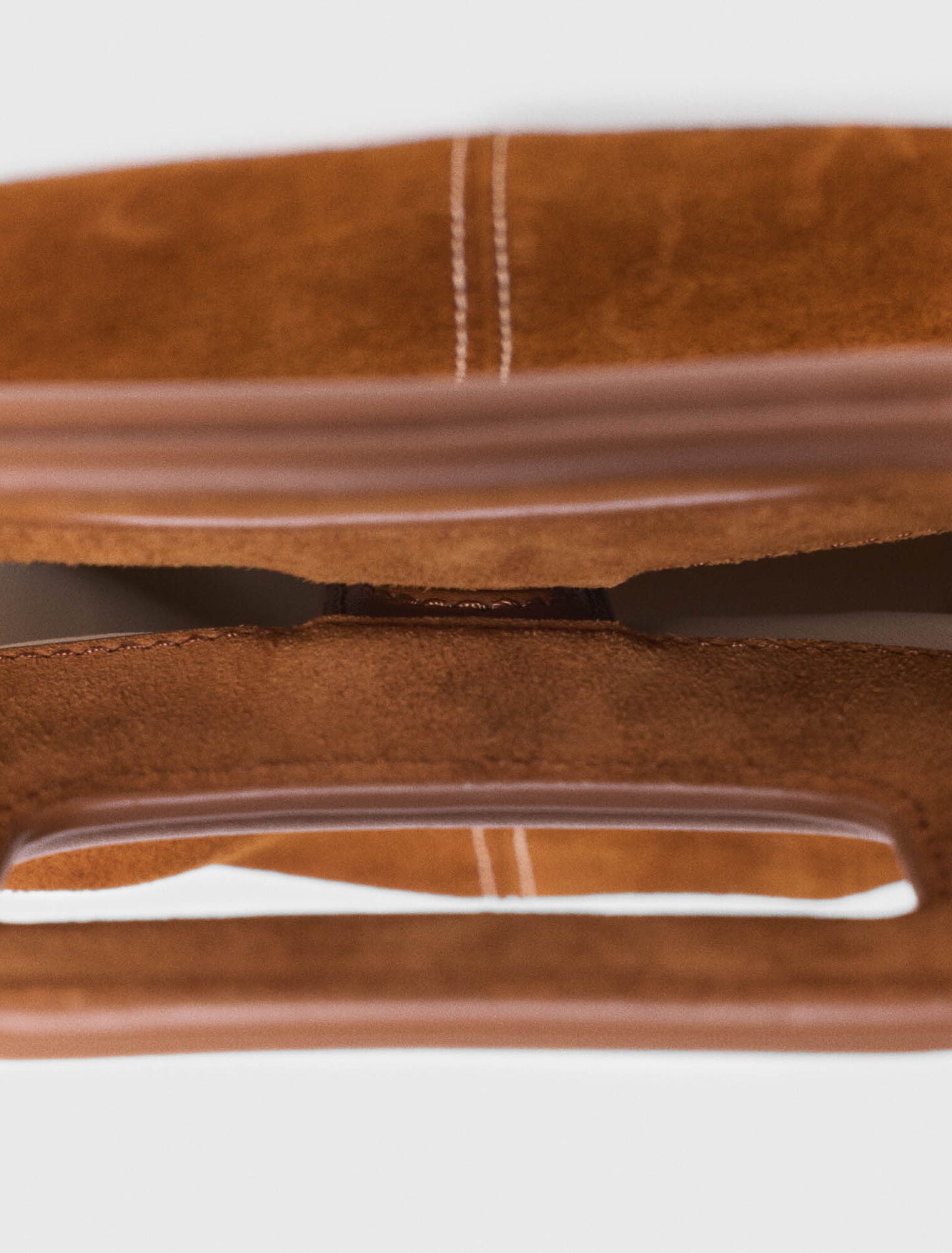 Maje Shop / Topstitched suede M bag