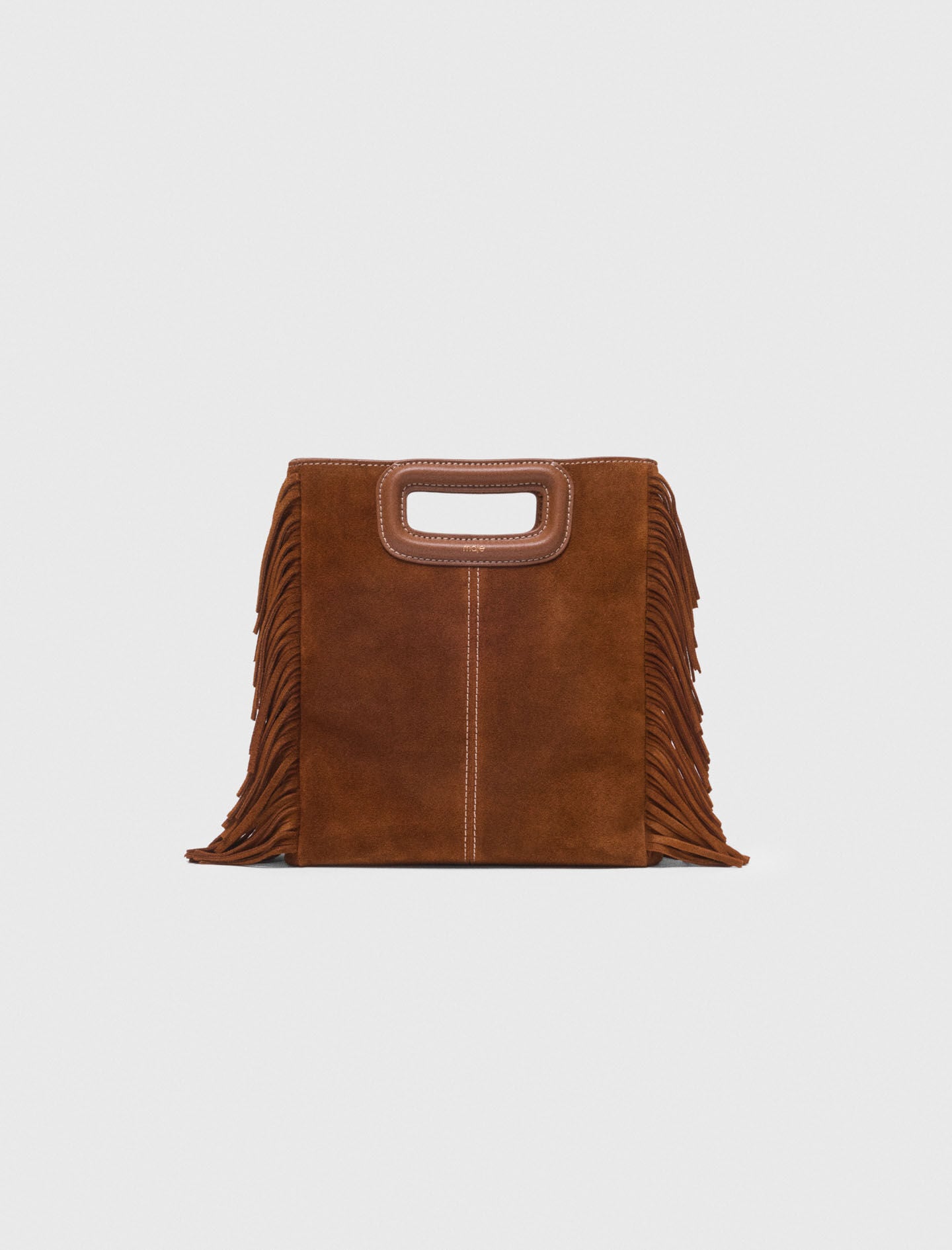 Maje Shop / Topstitched suede M bag