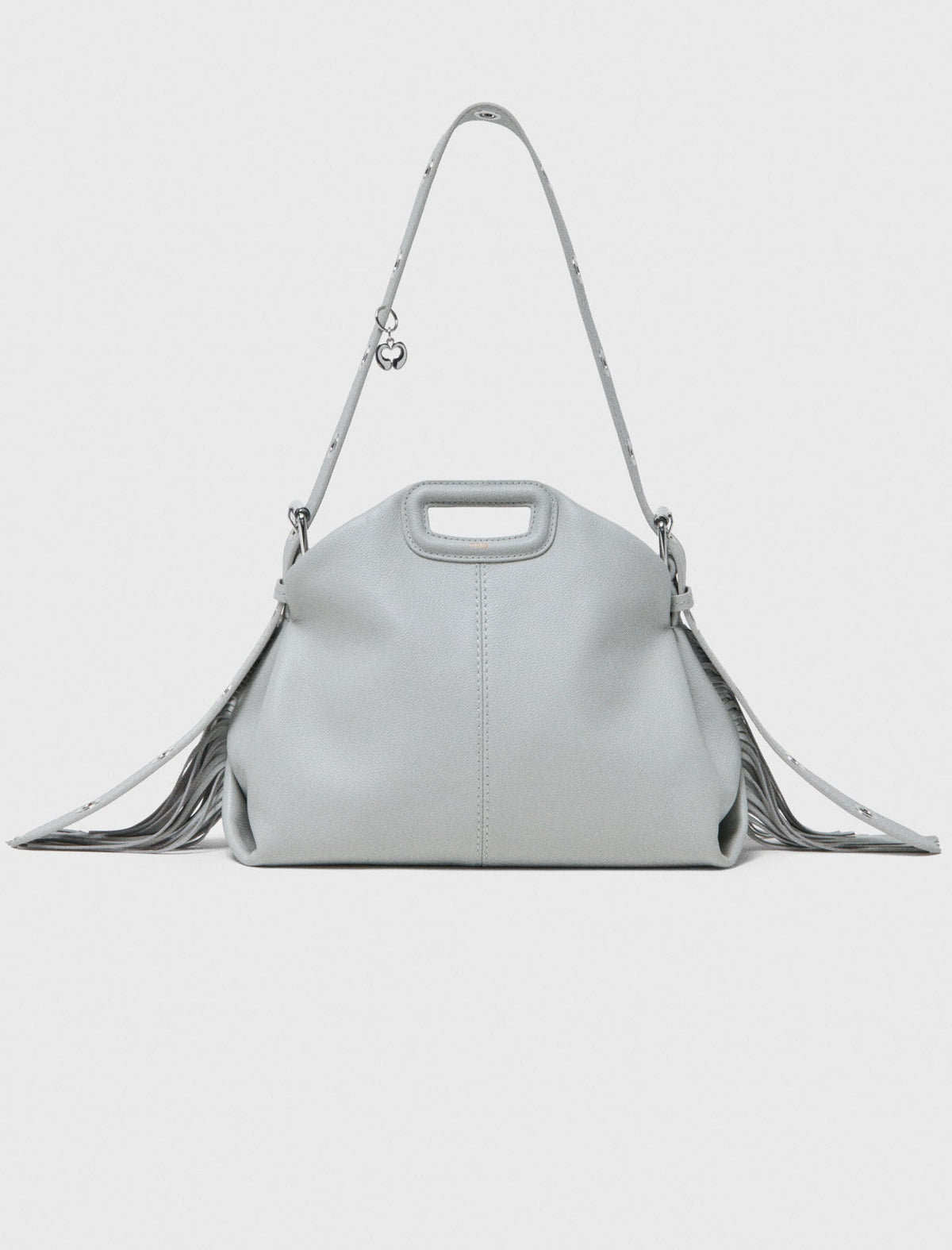 Maje Sale / Grained leather Miss M bag