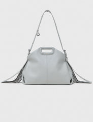 Maje Sale / Grained leather Miss M bag