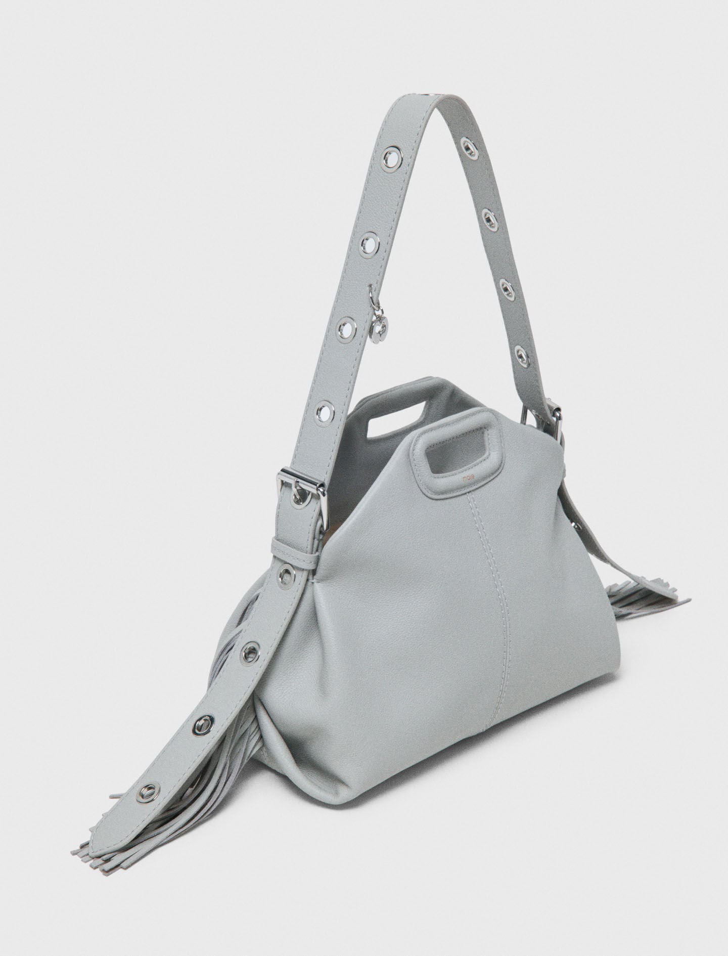 Maje Sale / Grained leather Miss M bag