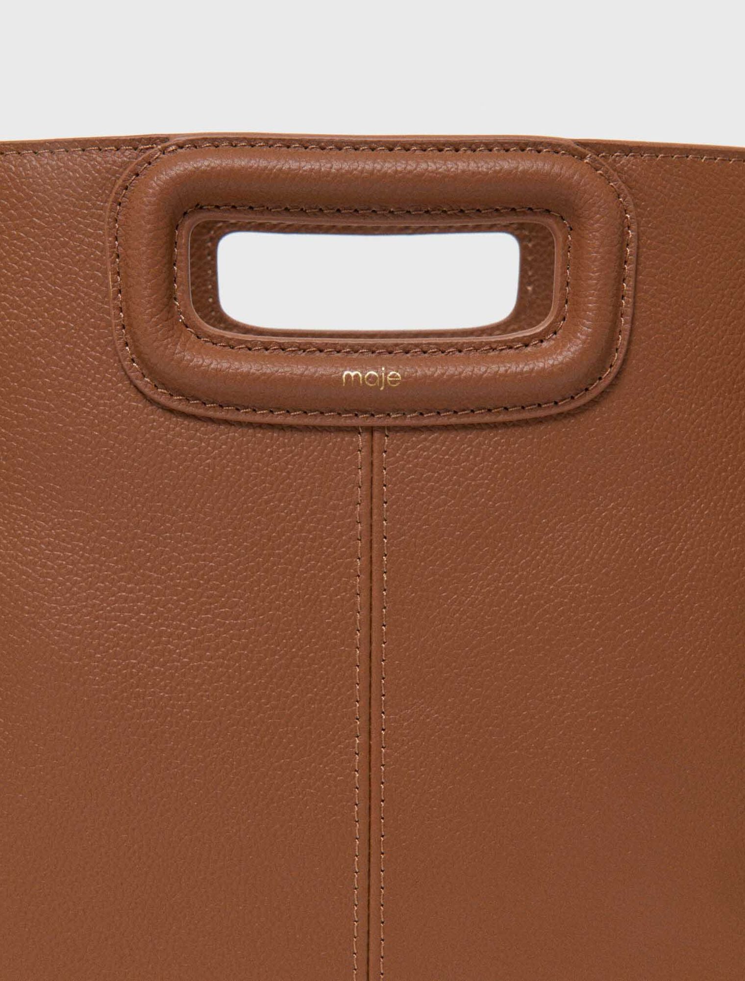 Maje On Sale / Grained leather M bag