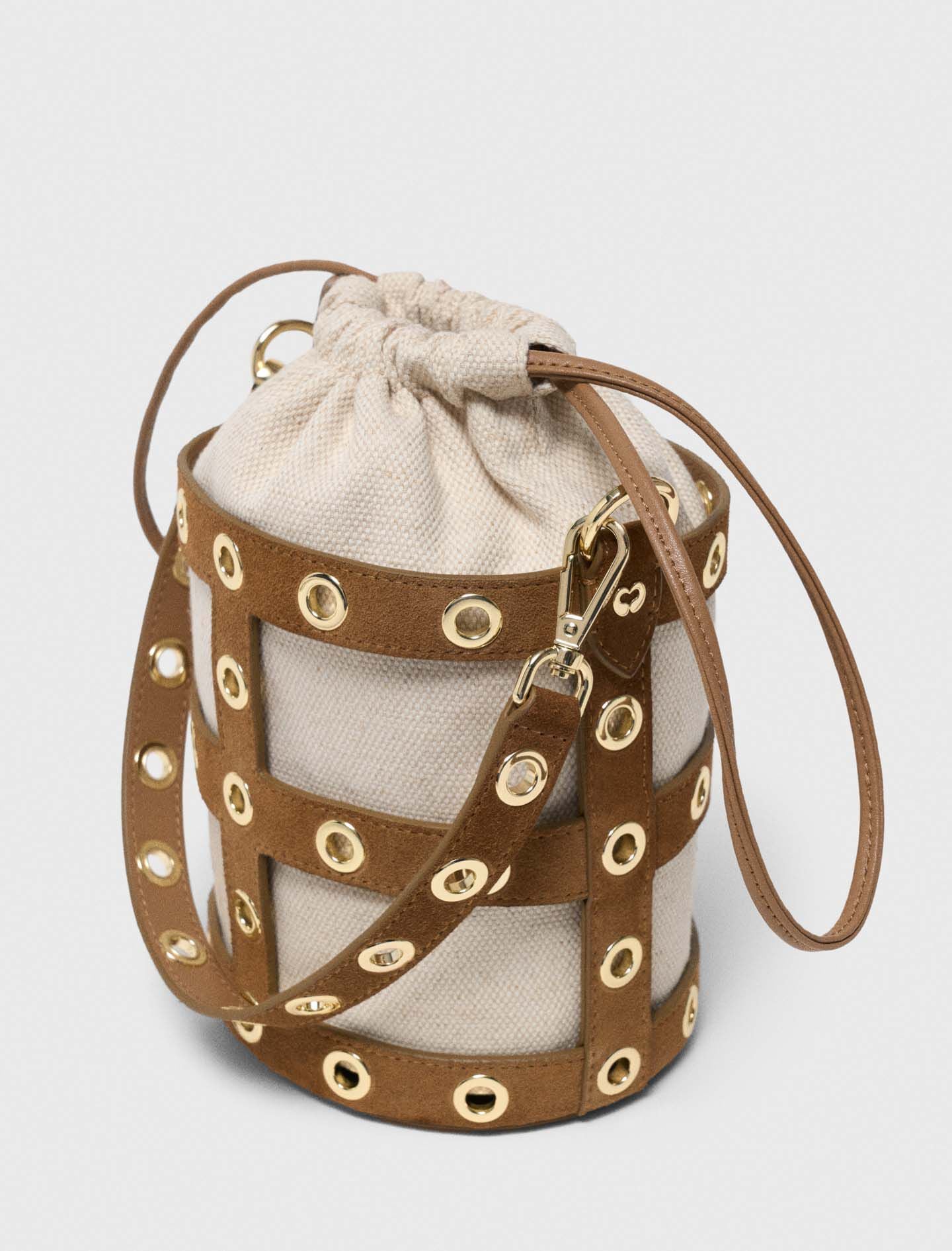 Maje Outlet / Suede Miss M bucket bag