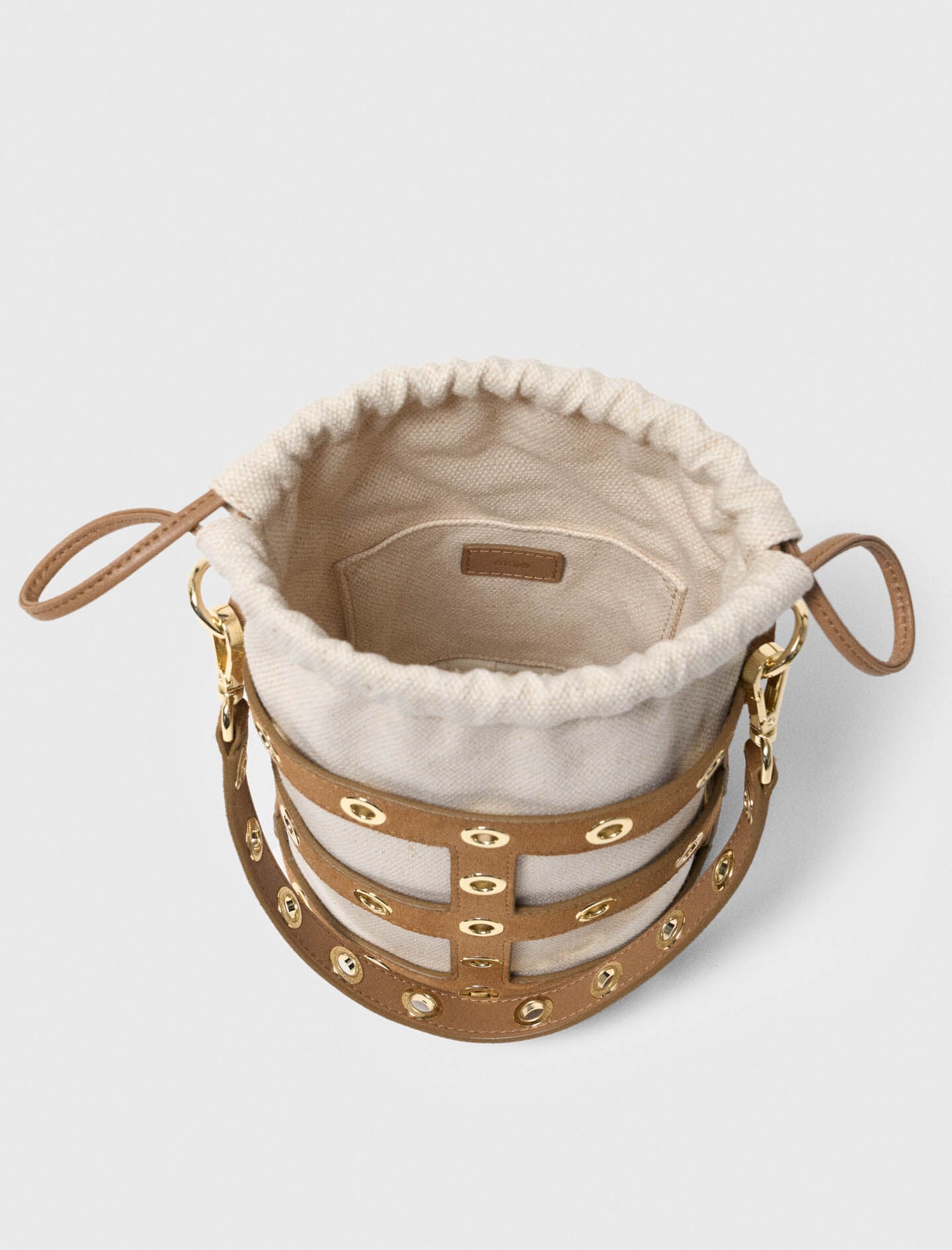 Maje Outlet / Suede Miss M bucket bag
