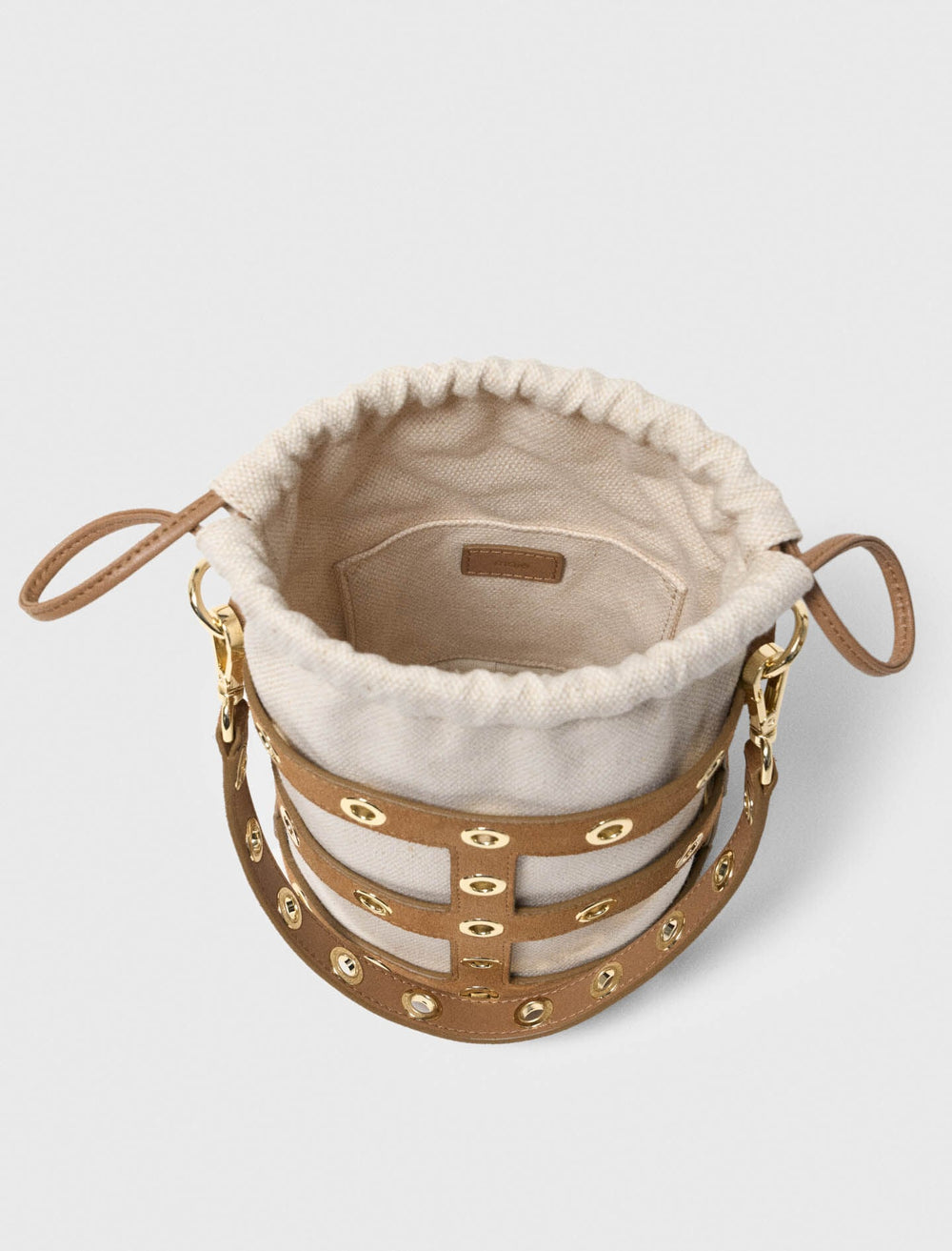 Maje Outlet / Suede Miss M bucket bag