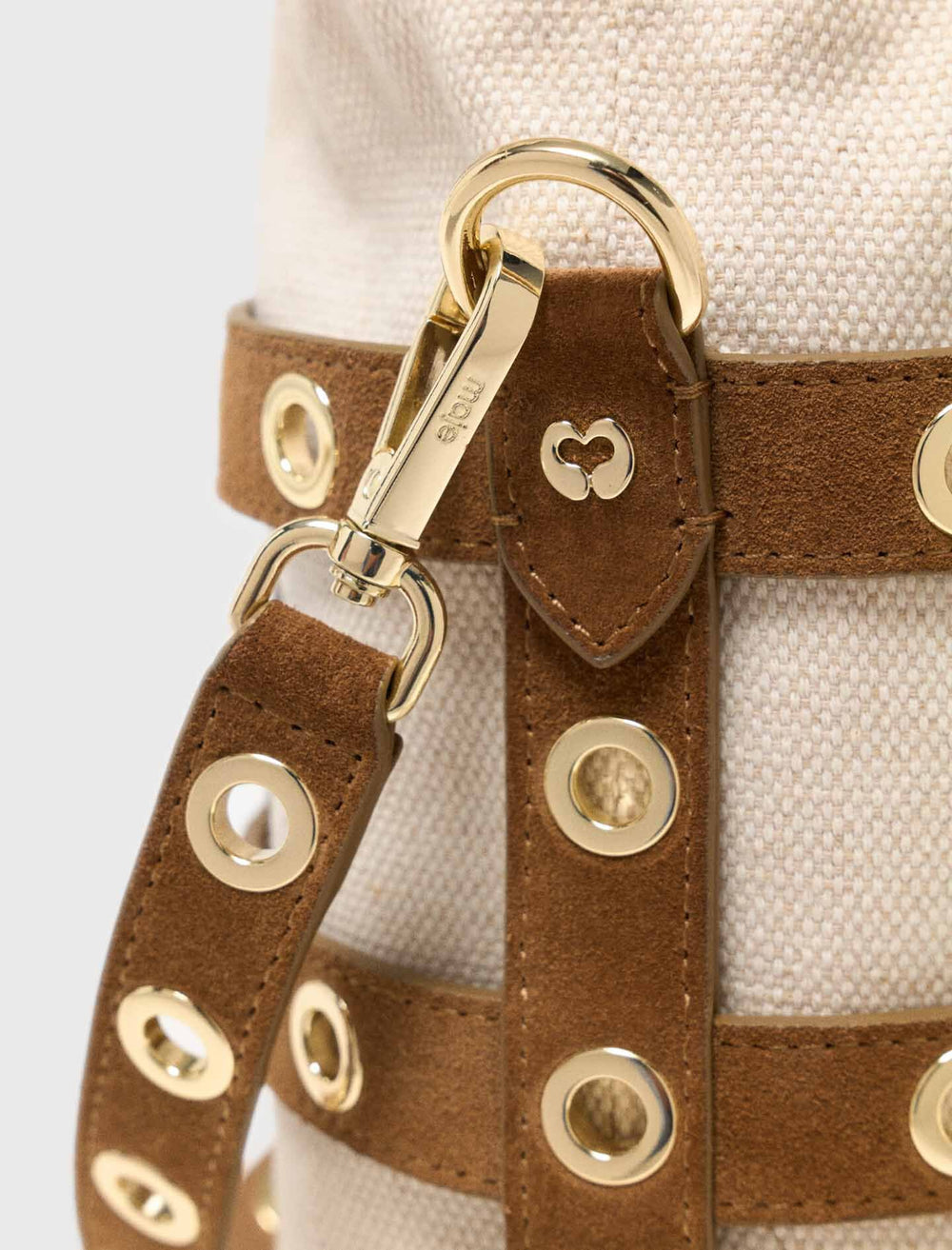 Maje Outlet / Suede Miss M bucket bag