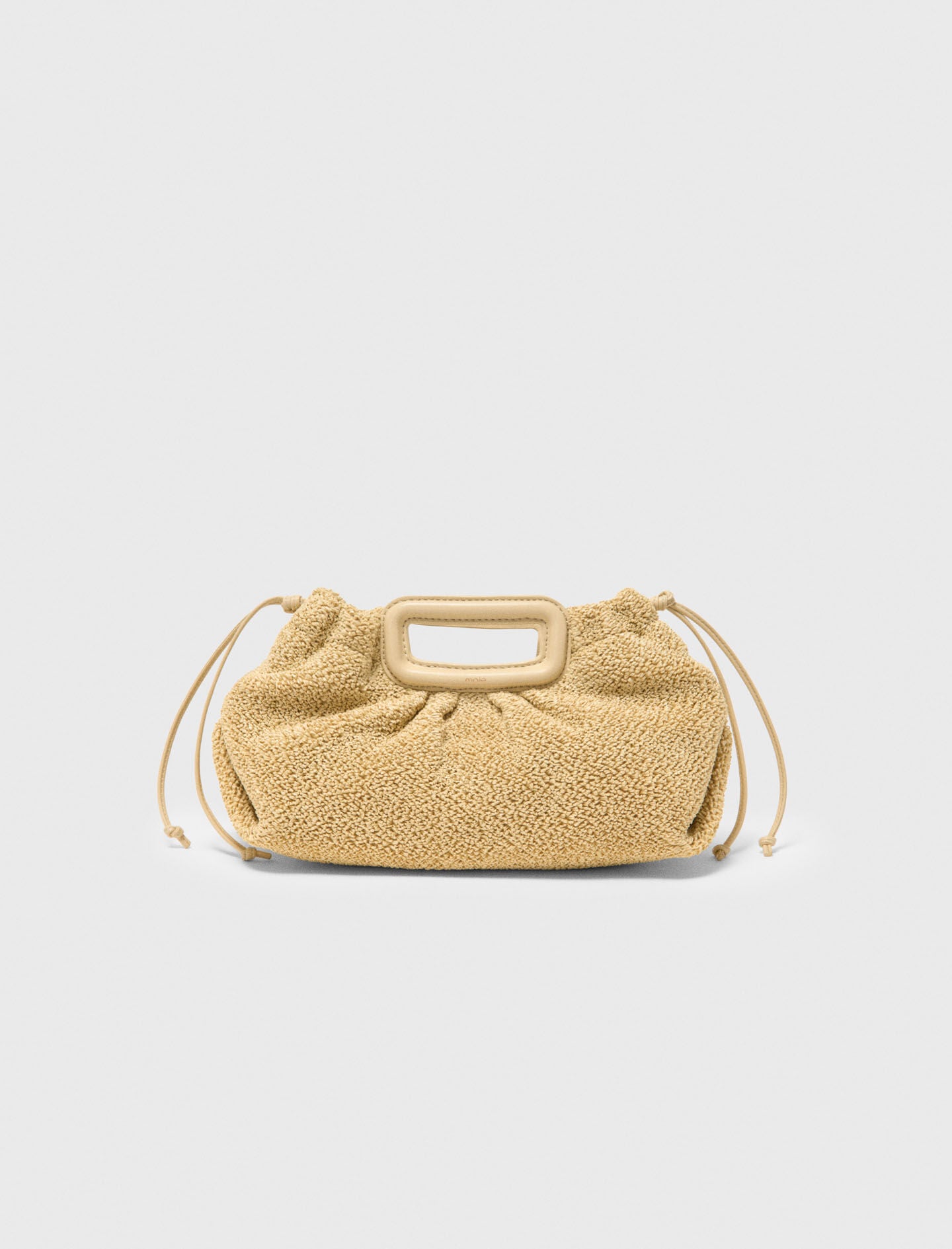 Maje New / Mipli bouclé effect clutch bag