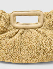 Maje New / Mipli bouclé effect clutch bag