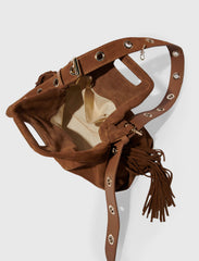 Maje Discount / Suede Miss M bag