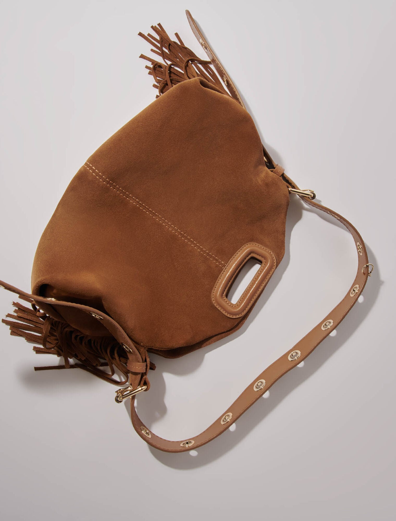 Maje Discount / Suede Miss M bag