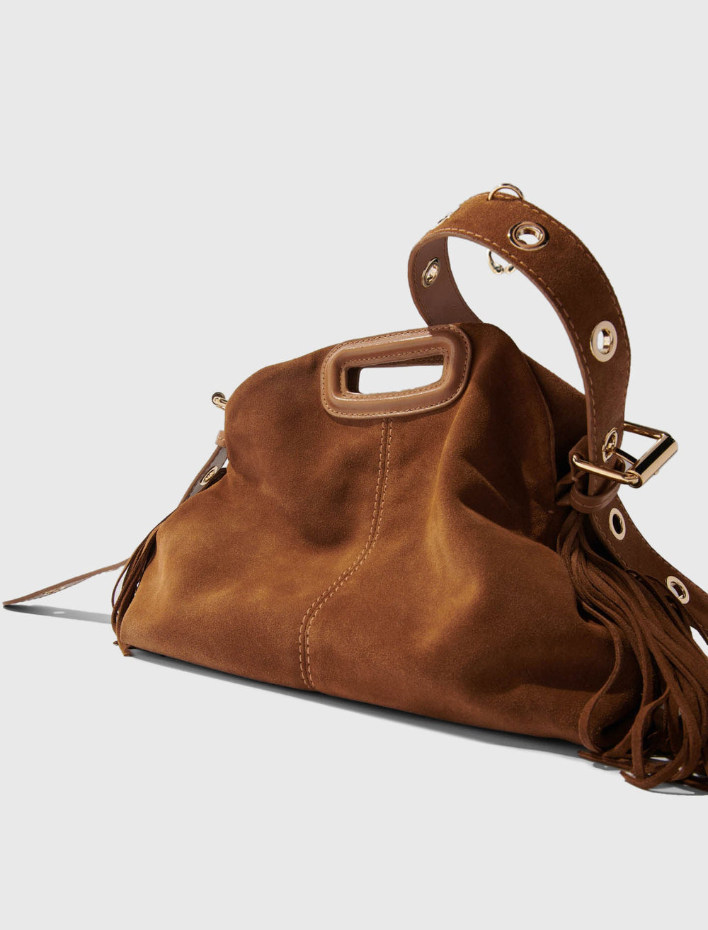 Maje Discount / Suede Miss M bag