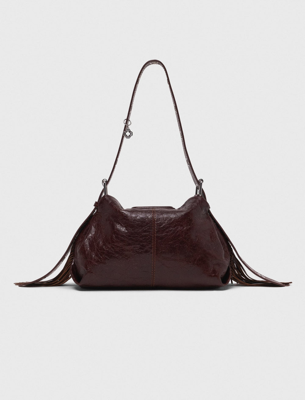 Maje Online / Crackled leather Miss M bag